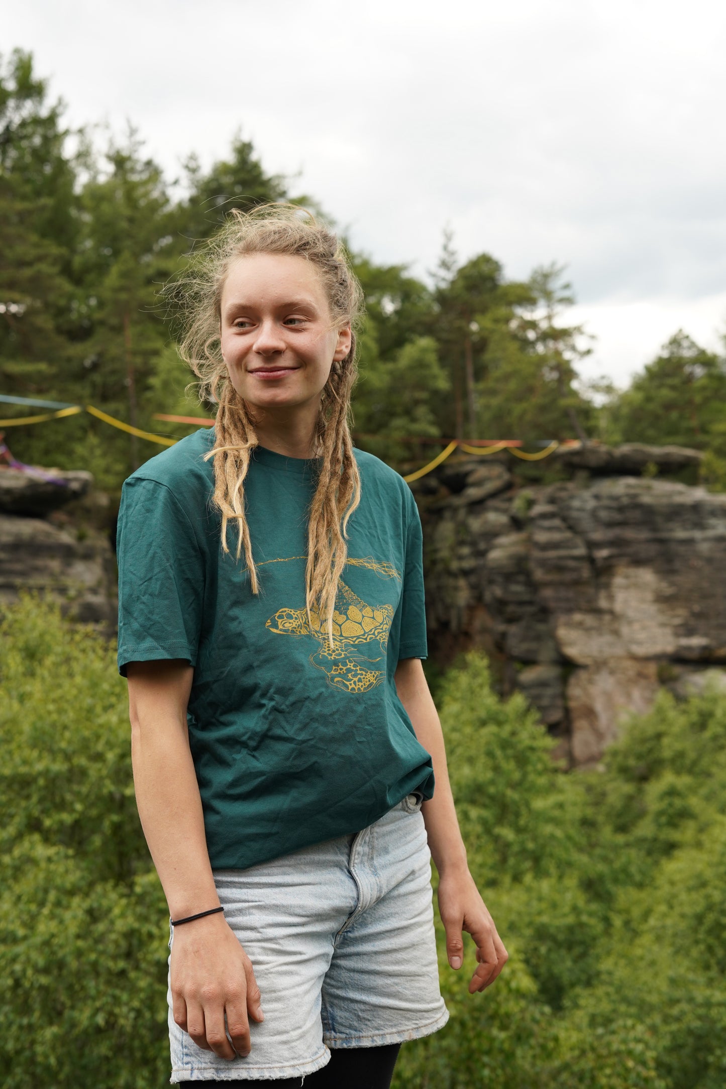 Schildkröte Pyramide – Fairtrade Bio-Shirt für deine nachhaltige Archäologie - Damen Organic Shirt