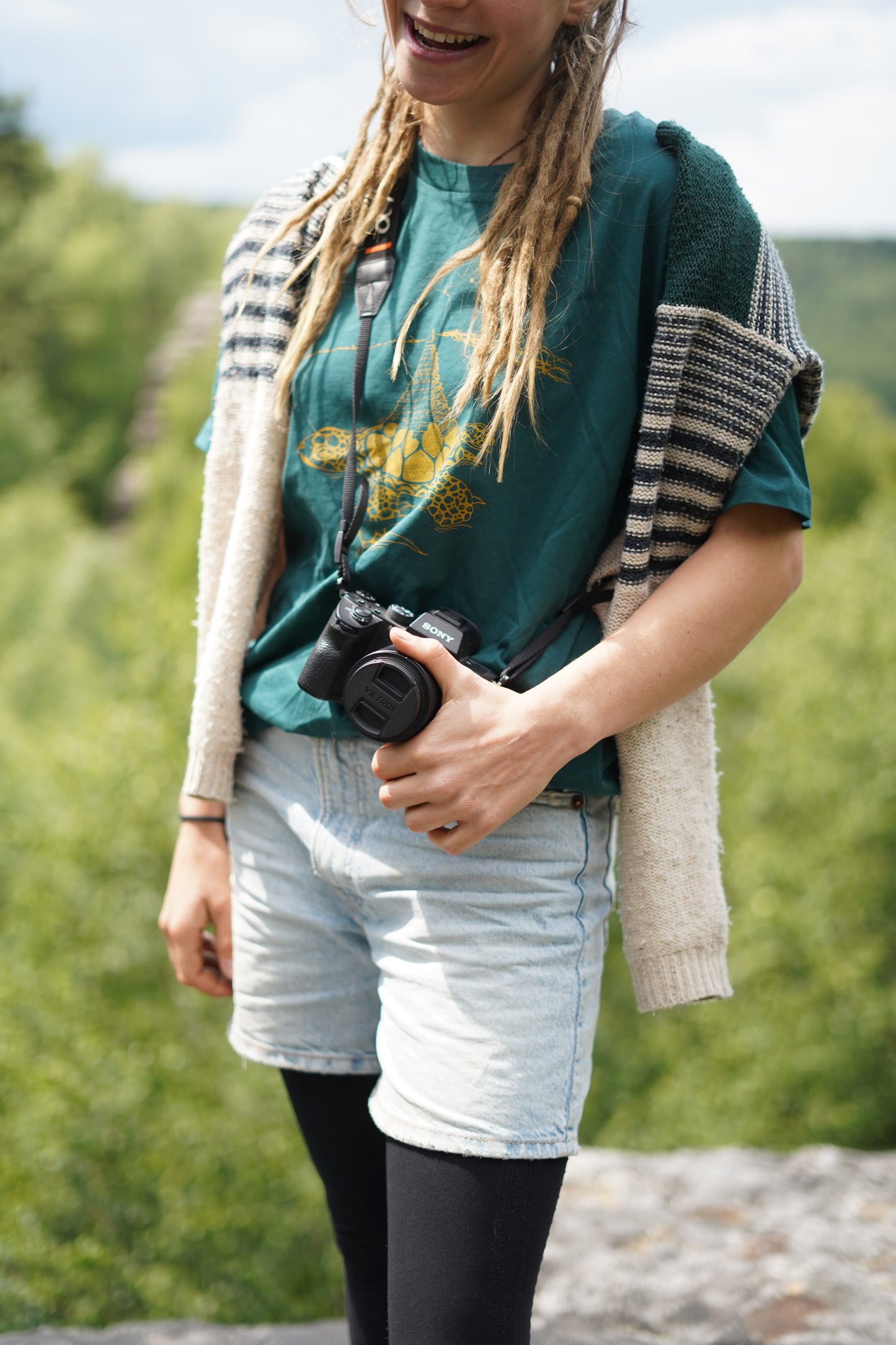 Schildkröte Pyramide – Fairtrade Bio-Shirt für deine nachhaltige Archäologie - Damen Organic Shirt