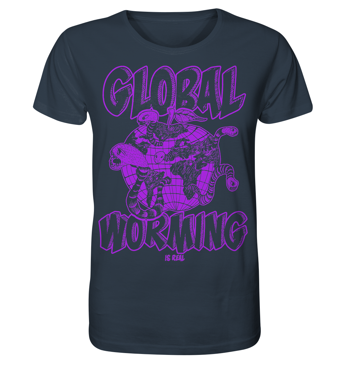 Global Worming - Fairtrade Bio-Shirt für deinen nachhaltigen Aktivismus - Herren Organic Shirt 5