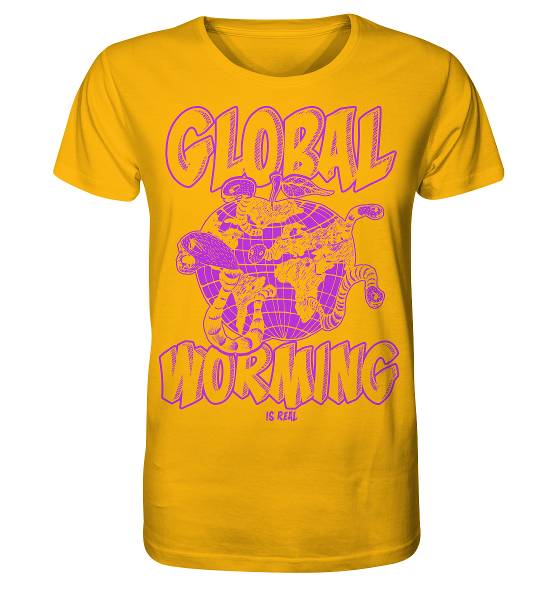 Global Worming - Fairtrade Bio-Shirt für deinen nachhaltigen Aktivismus - Herren Organic Shirt 6