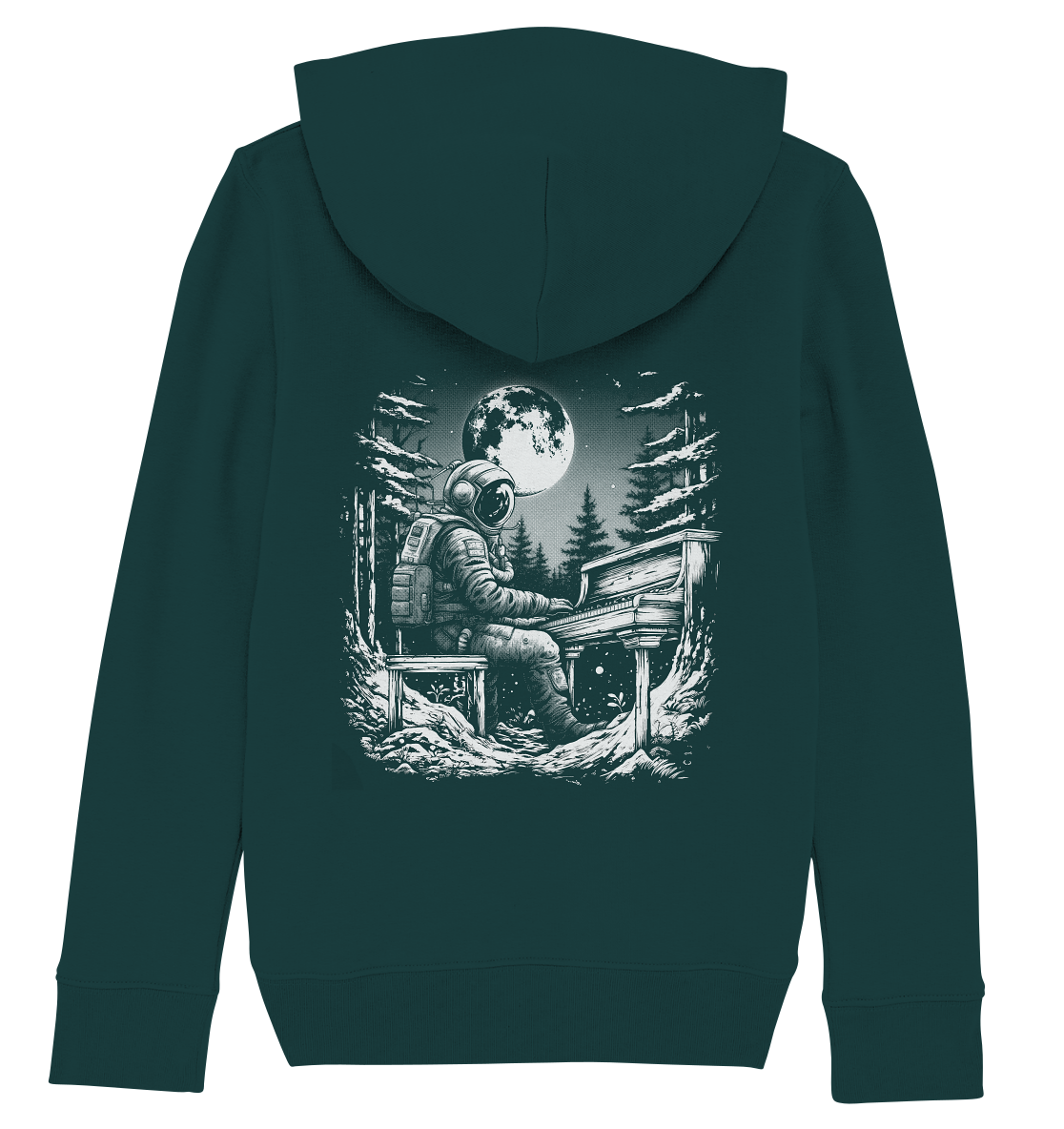 Astro Jazz - Kids Organic Hoodie