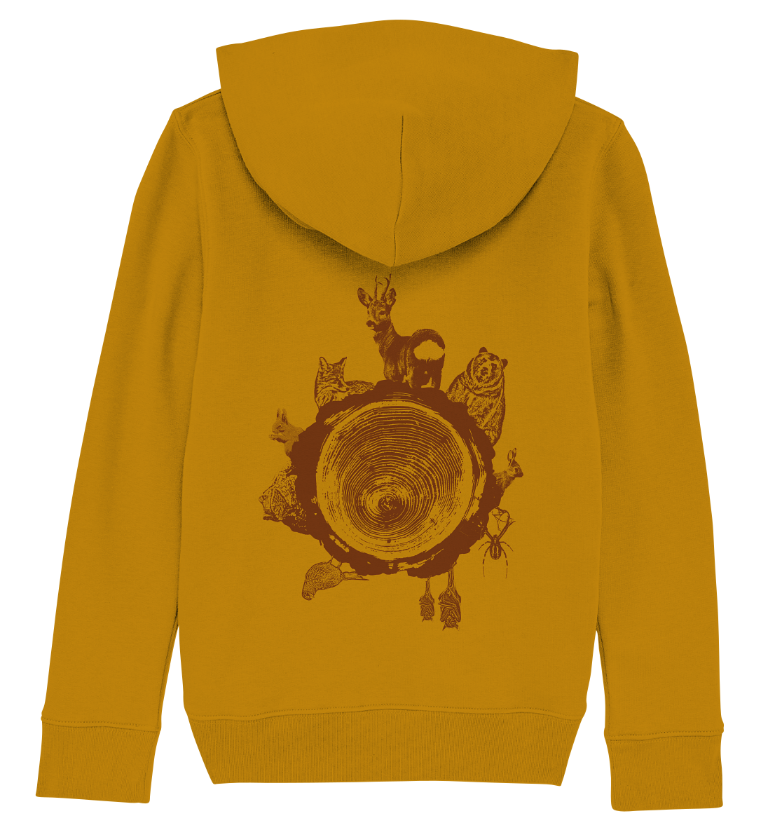 Tiere des Waldes - Kids Organic Hoodie