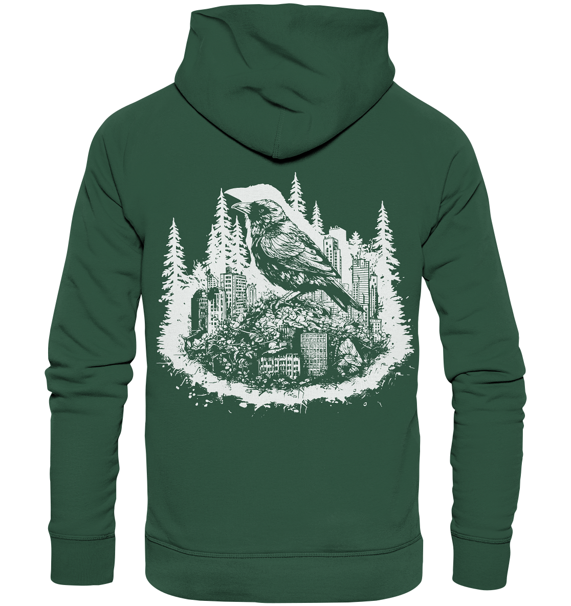 Raven - Organic Basic Hoodie