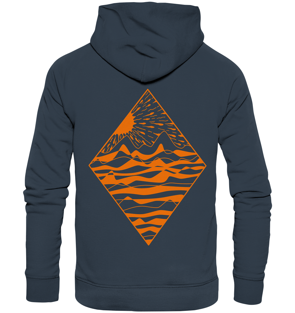 Diamant – Fairtrade Bio-Hoodie für einen nachhaltigen Tag am Meer - Organic Basic Hoodie