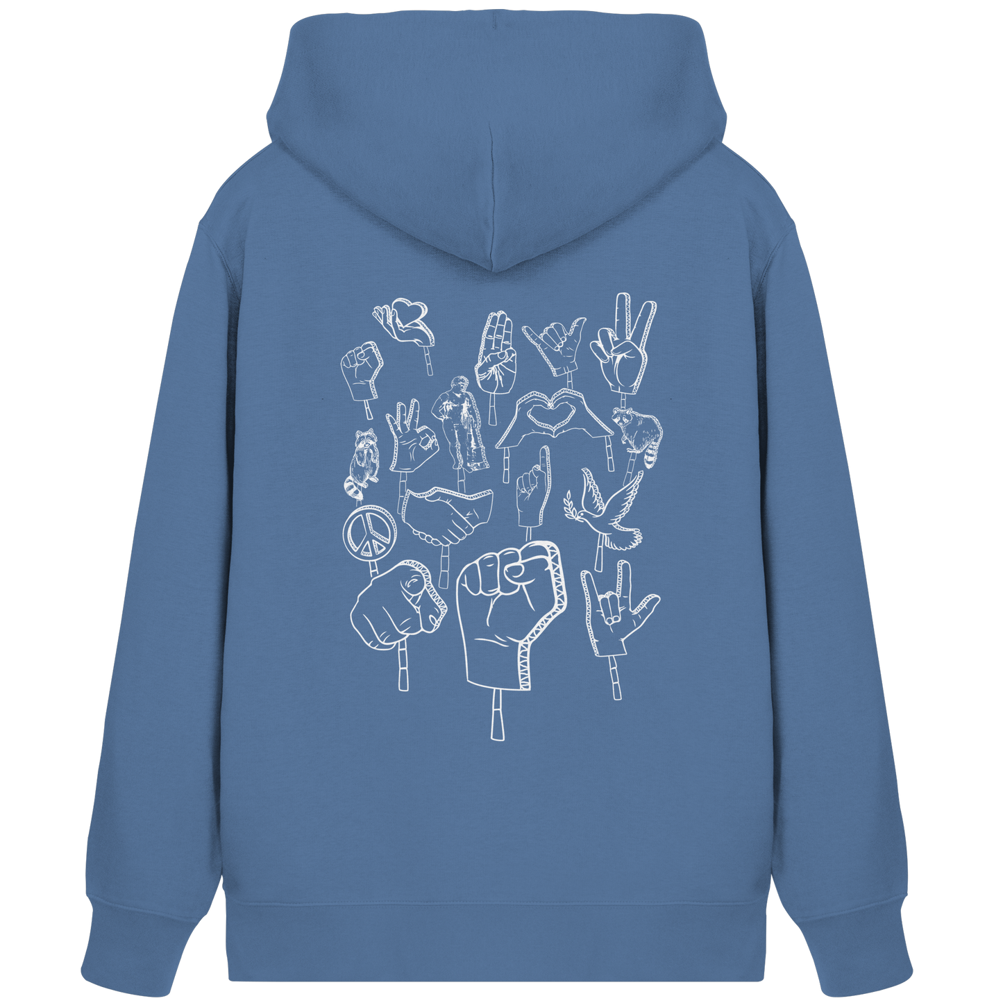 Freedom & Resistence - Organic Zipper