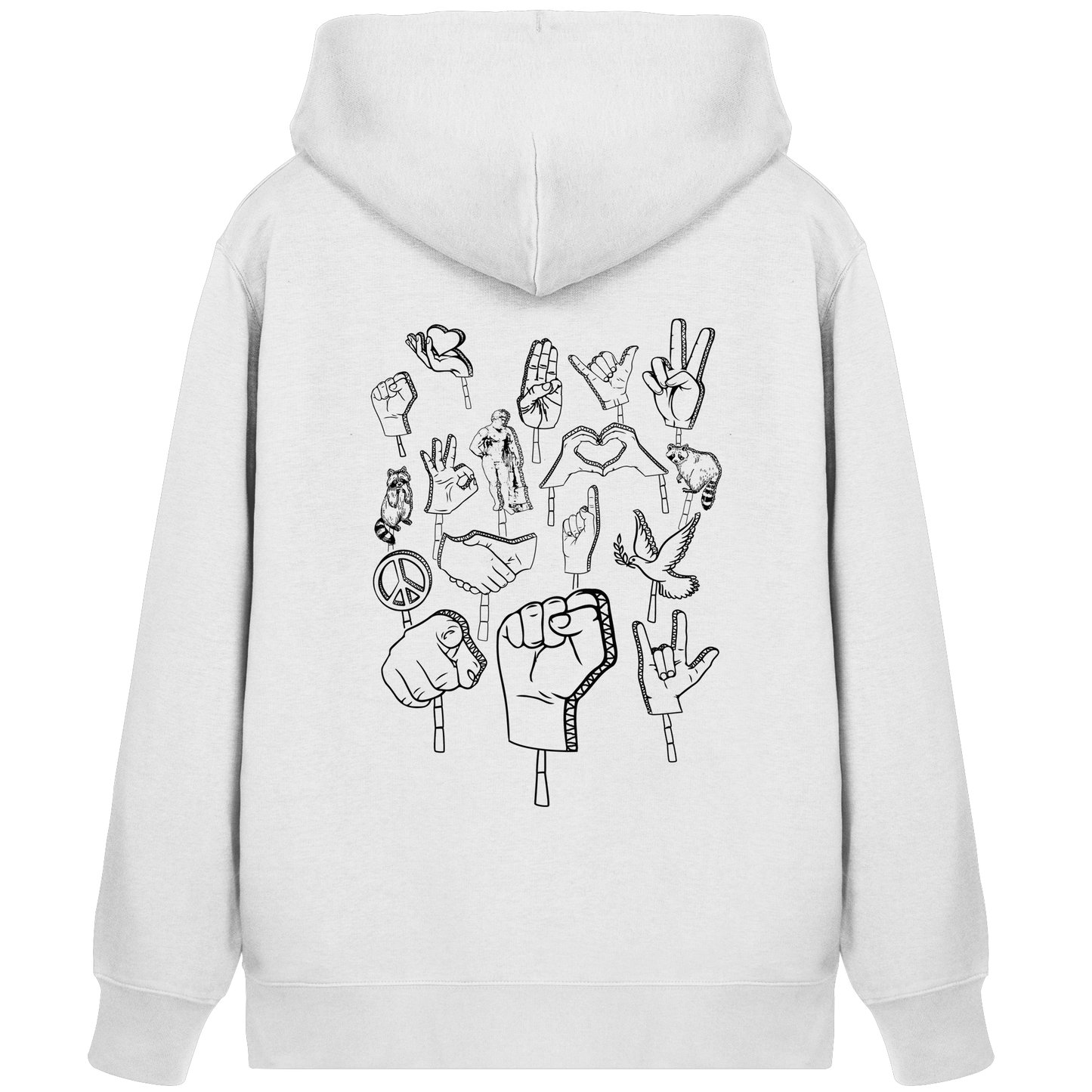 Freedom & Resistence - Organic Zipper