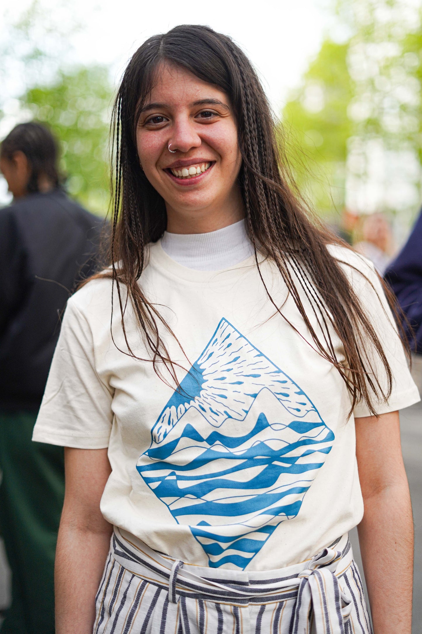 Diamant – Fairtrade Bio-Shirt für einen nachhaltigen Tag am Meer - Damen Organic Shirt