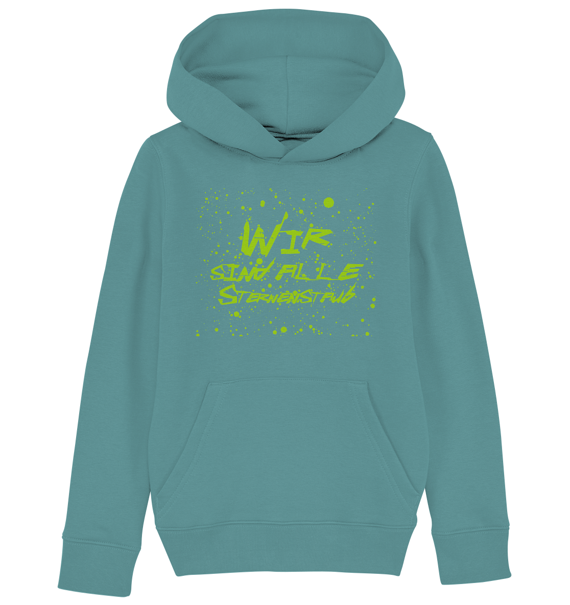 Wir sind Alle Sternenstaub - Kids Organic Hoodie