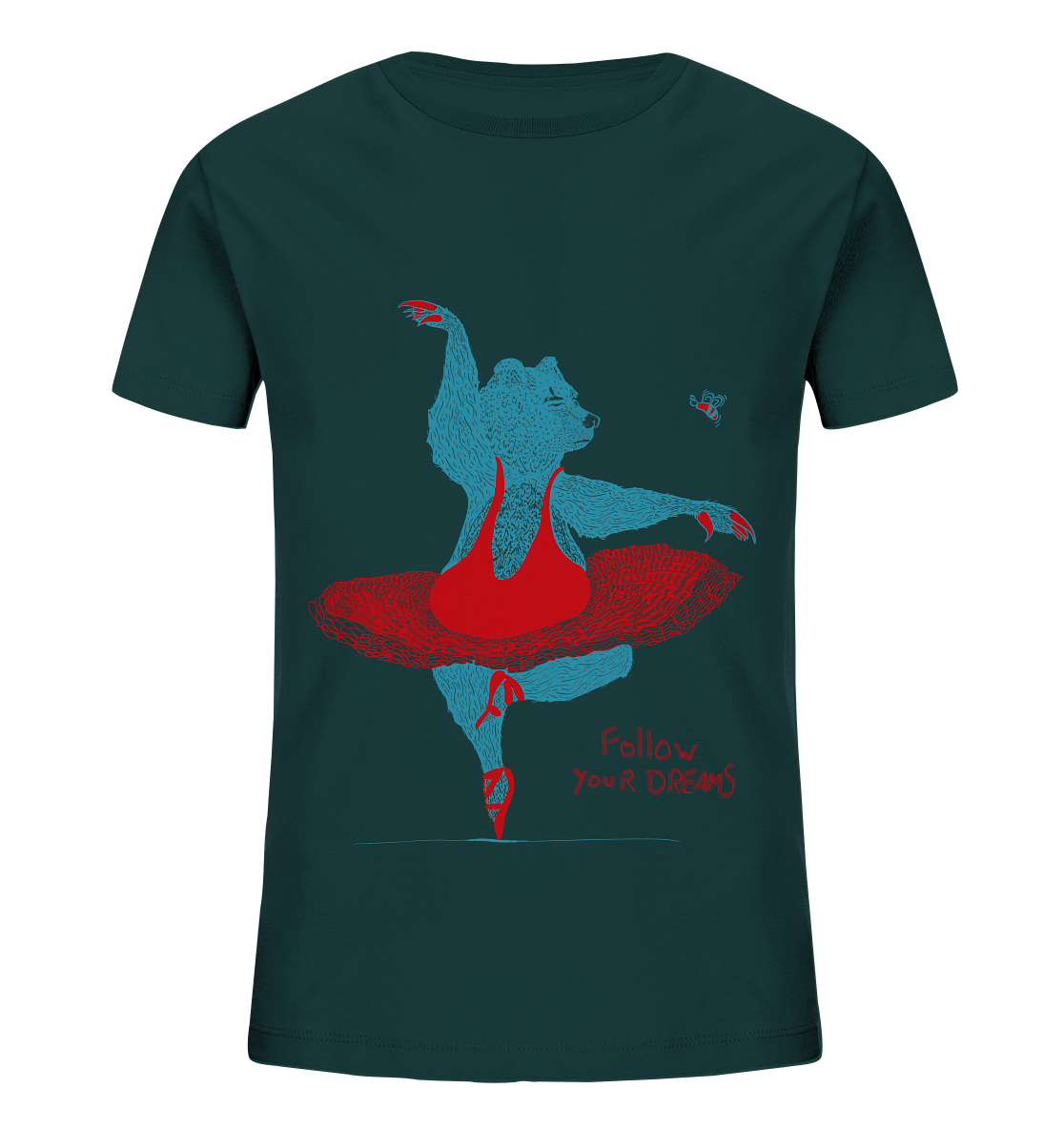 Bärlerina - fairtrade Bio-Shirt für deinen nachhaltigen Traum - Kids Organic Shirt