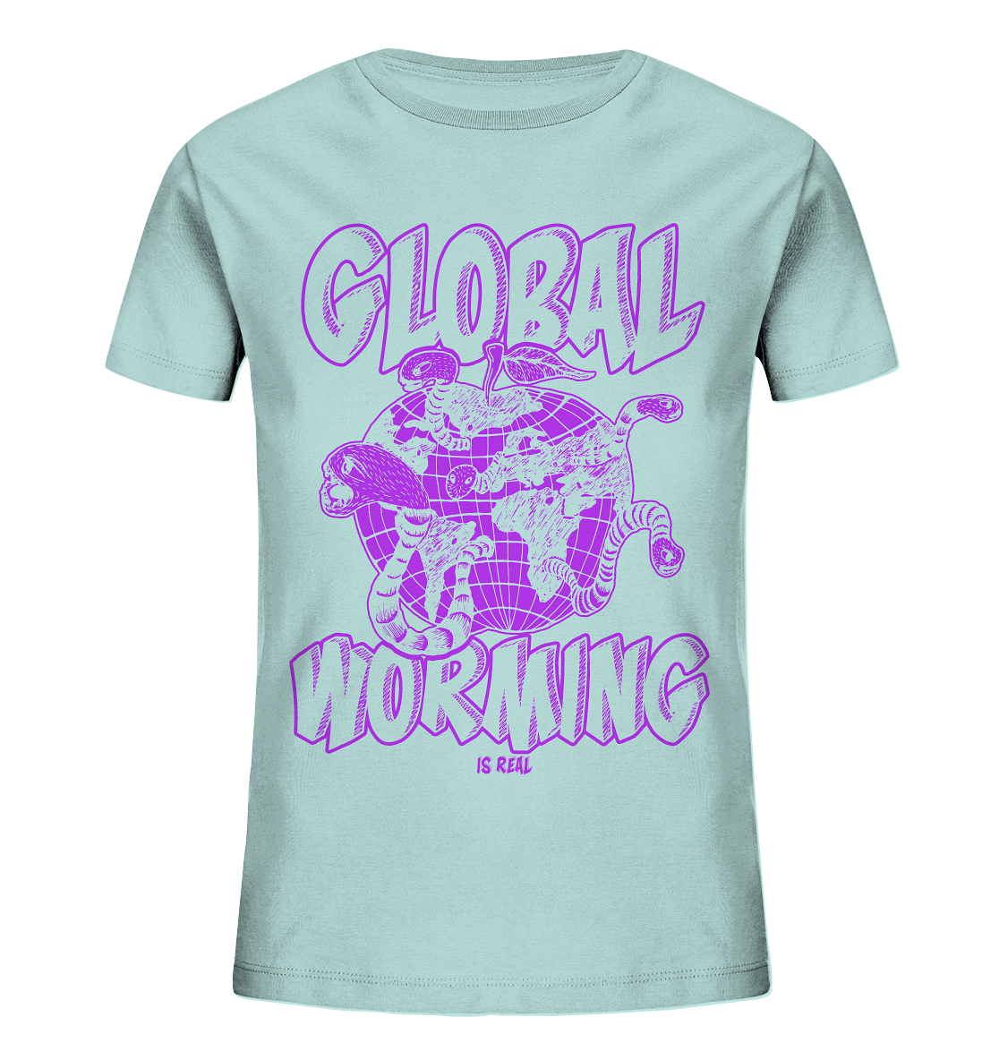 Global Worming - Kids Organic Shirt - Bio Kinder Shirt