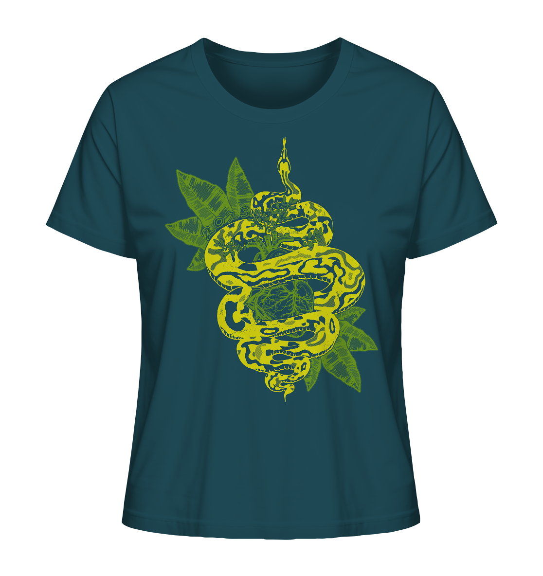 Das Jahr der Schlange 2025 -Fairtrade Bio-Shirt für deine nachhaltige Erkenntnis - Damen Organic Shirt