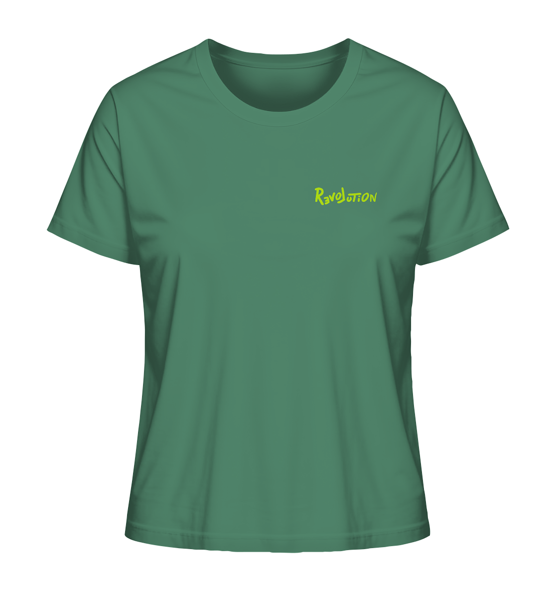 RevoLution - Fairtrade Bio-Shirt für deine nachhaltige Revolution - Damen Organic Shirt