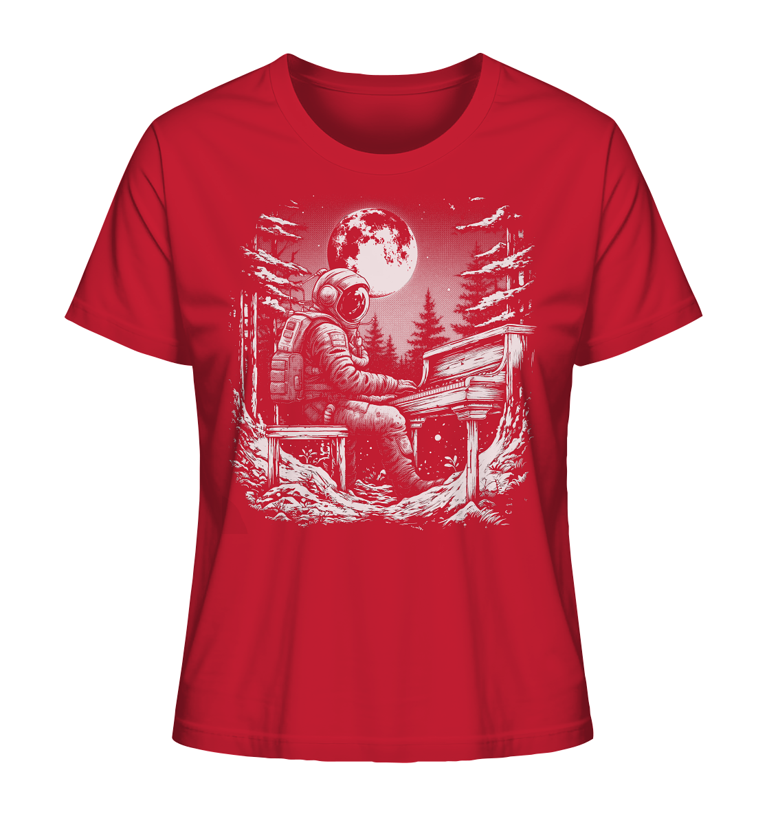 Astro Jazz – Fairtrade Bio-Shirt für deine nachhaltige Reise - Damen Organic Shirt