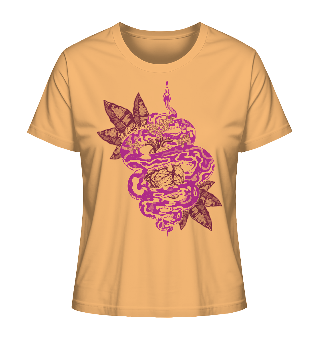 Das Jahr der Schlange 2025 -Fairtrade Bio-Shirt für deine nachhaltige Erkenntnis - Damen Organic Shirt