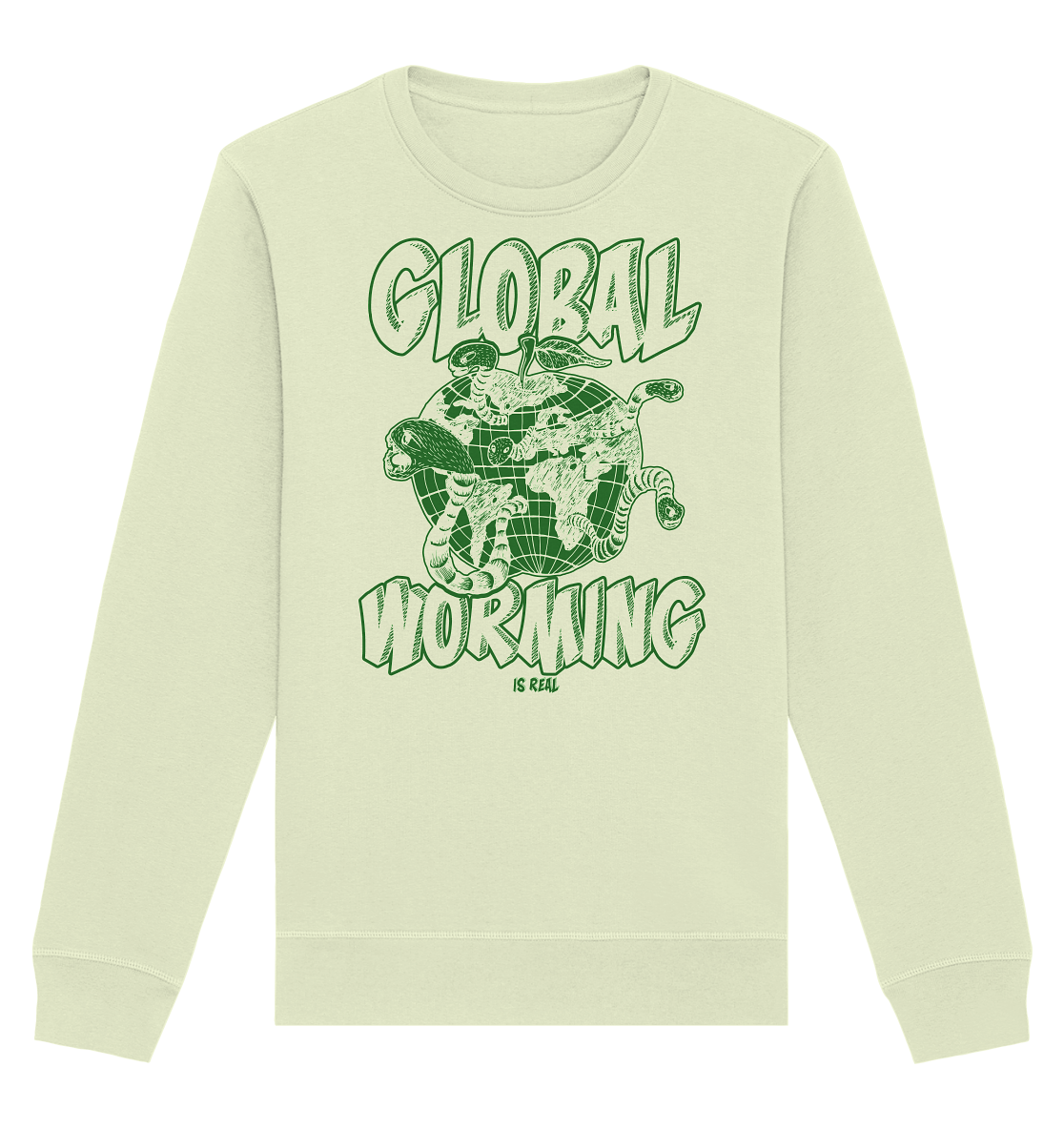 Global Worming - Fairtrade Bio-Sweater für deine nachhaltige Verwurmung - Organic Basic Unisex Sweatshirt