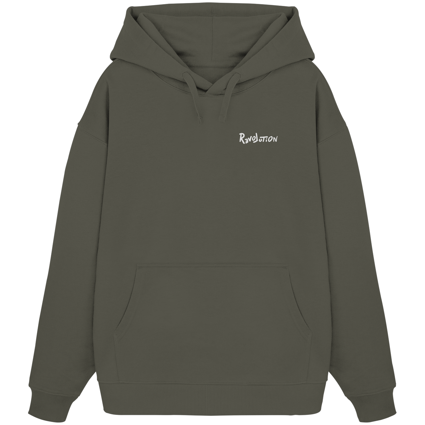 RevoLution - Fairtrade Bio-Hoodie für deine nachhaltige Revolution - Organic Oversize Hoodie - Bio Pullover