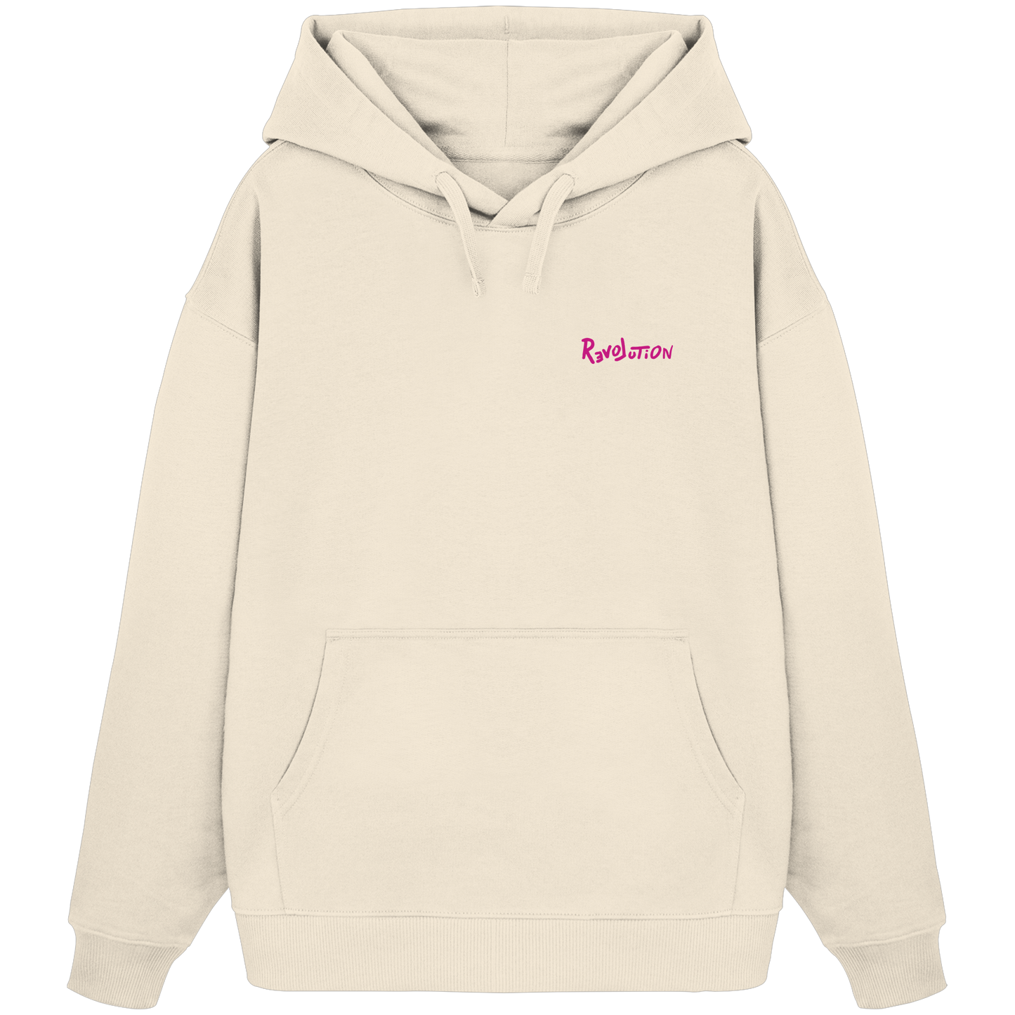 RevoLution - Fairtrade Bio-Hoodie für deine nachhaltige Revolution - Organic Oversize Hoodie - Bio Pullover