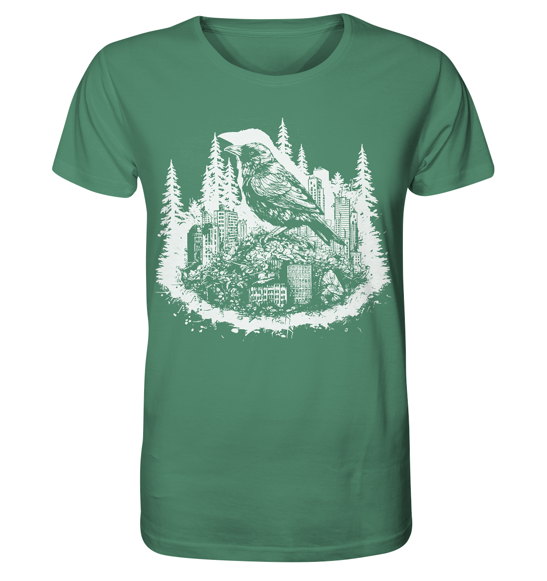 Rabe - Fairtrade Bio-Shirt für deinen nachhaltigen Renaturierung - Herren Organic Shirt