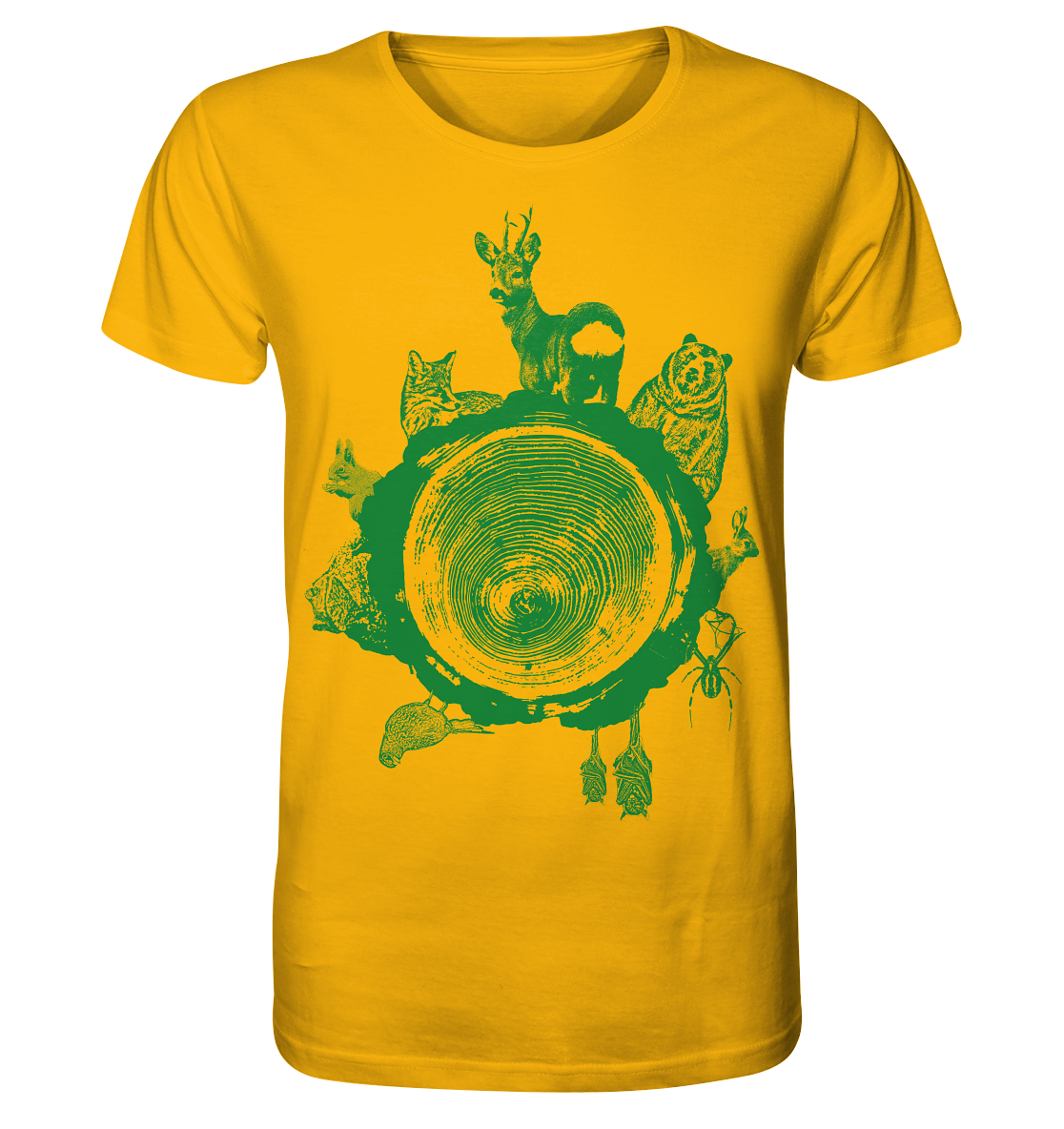 Tiere des Waldes - Organic Shirt
