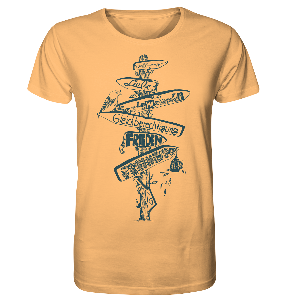Wegweiser Signpost - Organic Shirt