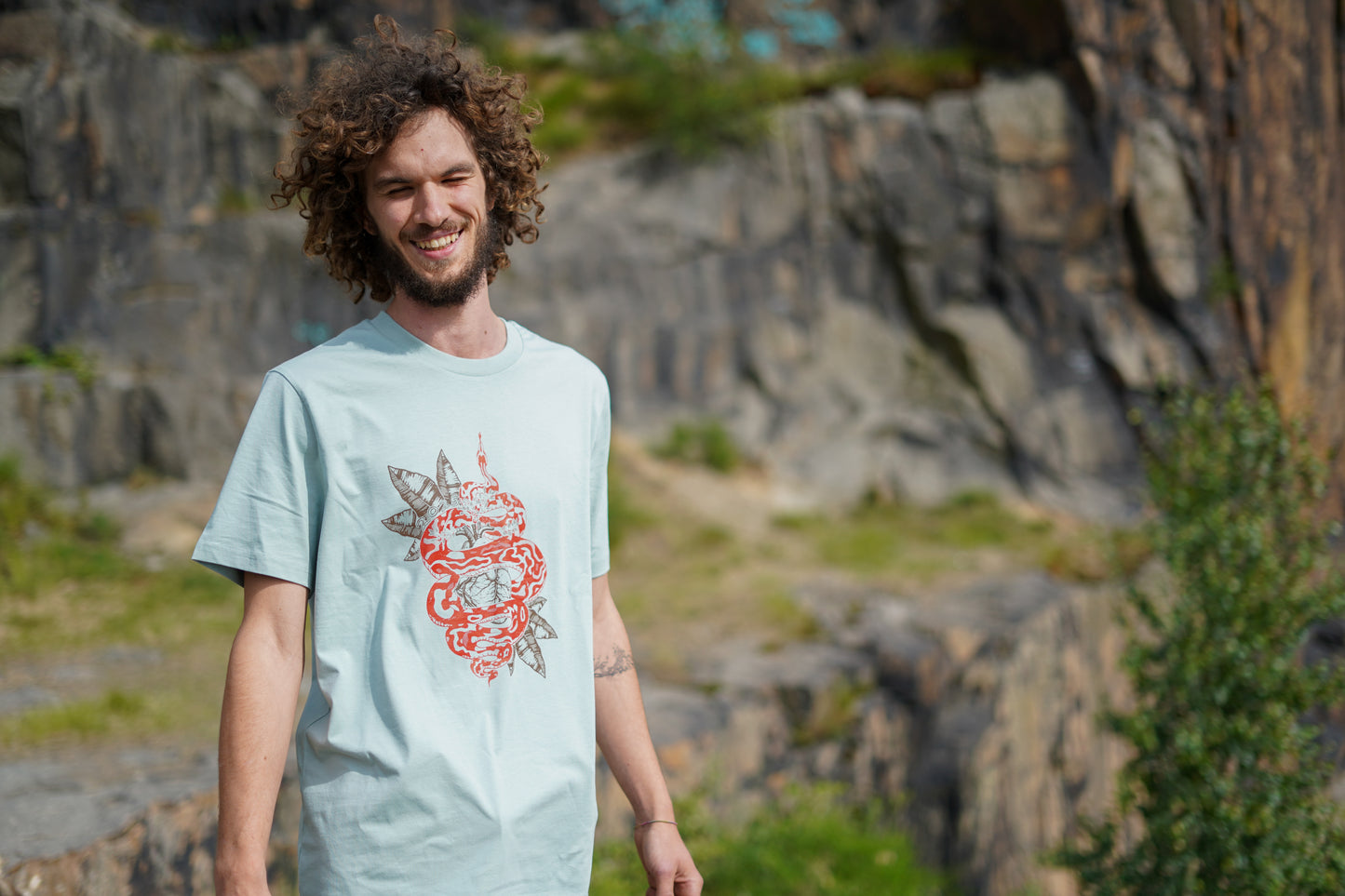 Das Jahr der Schlange 2025 - Fairtrade Bio-Shirt für deine nachhaltige Erkenntnis - Herren Organic Shirt