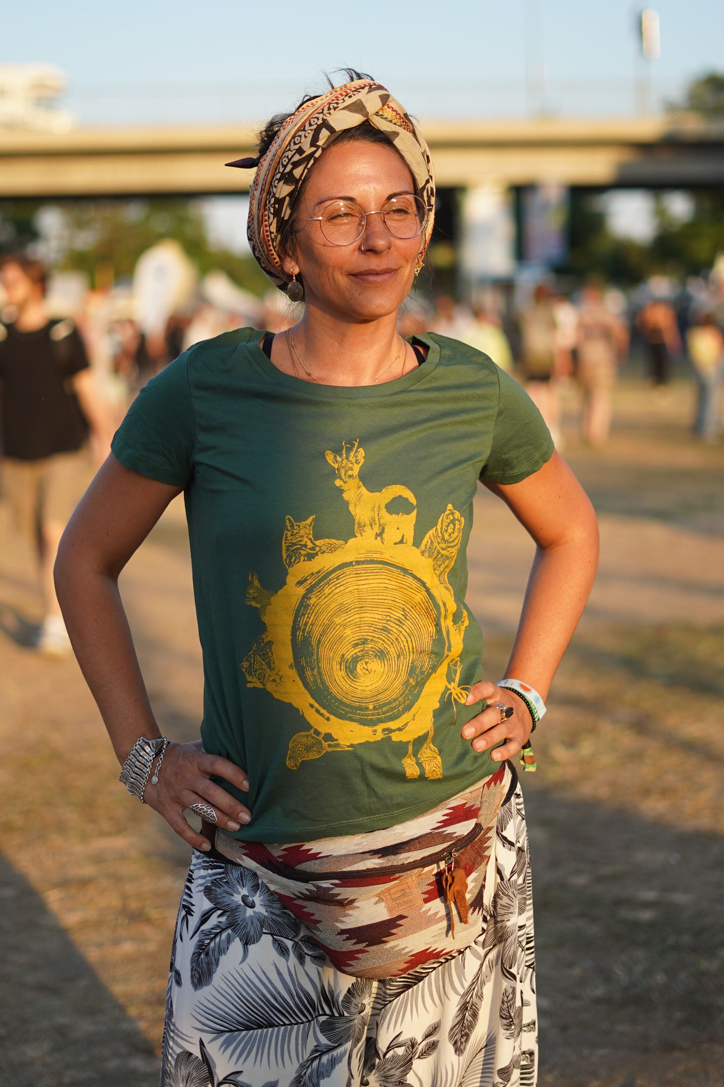 Tiere des Waldes – Fairtrade Bio-Shirt für deine nachhaltige Flora und Fauna - Damen Organic Shirt