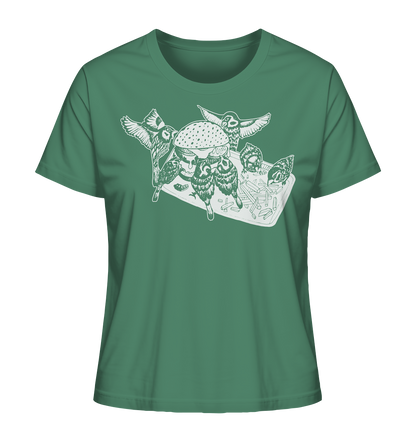 Birds in the City -  fairtrade Bio-Shirt für deinen nachhaltigen Hunger - Damen Organic Shirt - Fatsfood Vögel