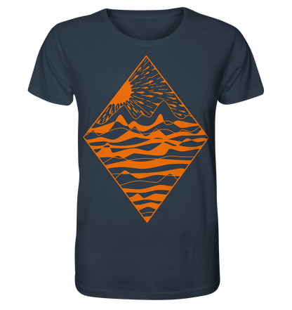 Diamant – Fairtrade Bio-Shirt für einen Tag am Meer - Herren Organic Shirt ink