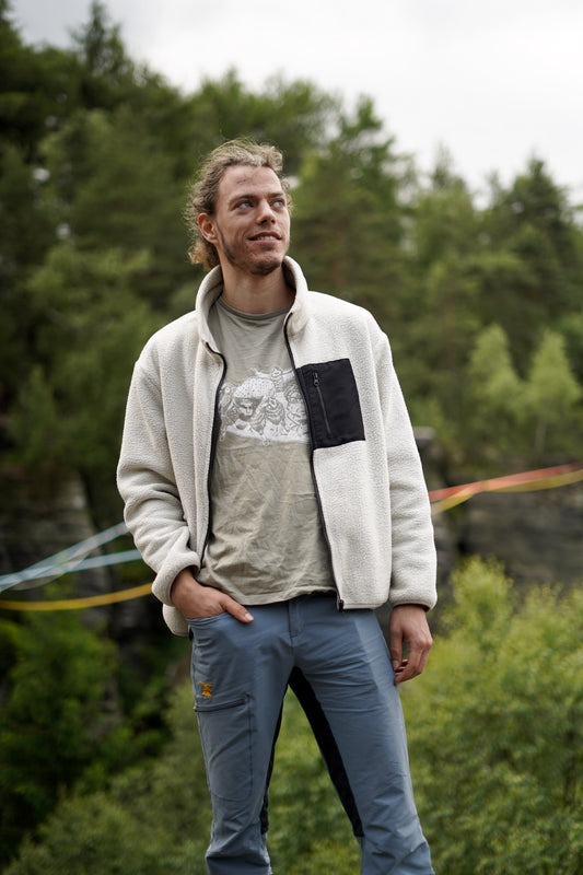 Vögel in der Stadt - geh deinem Hunger nach -  fairtrade Bio-Tshirt für deinen nachhaltigen Hunger
