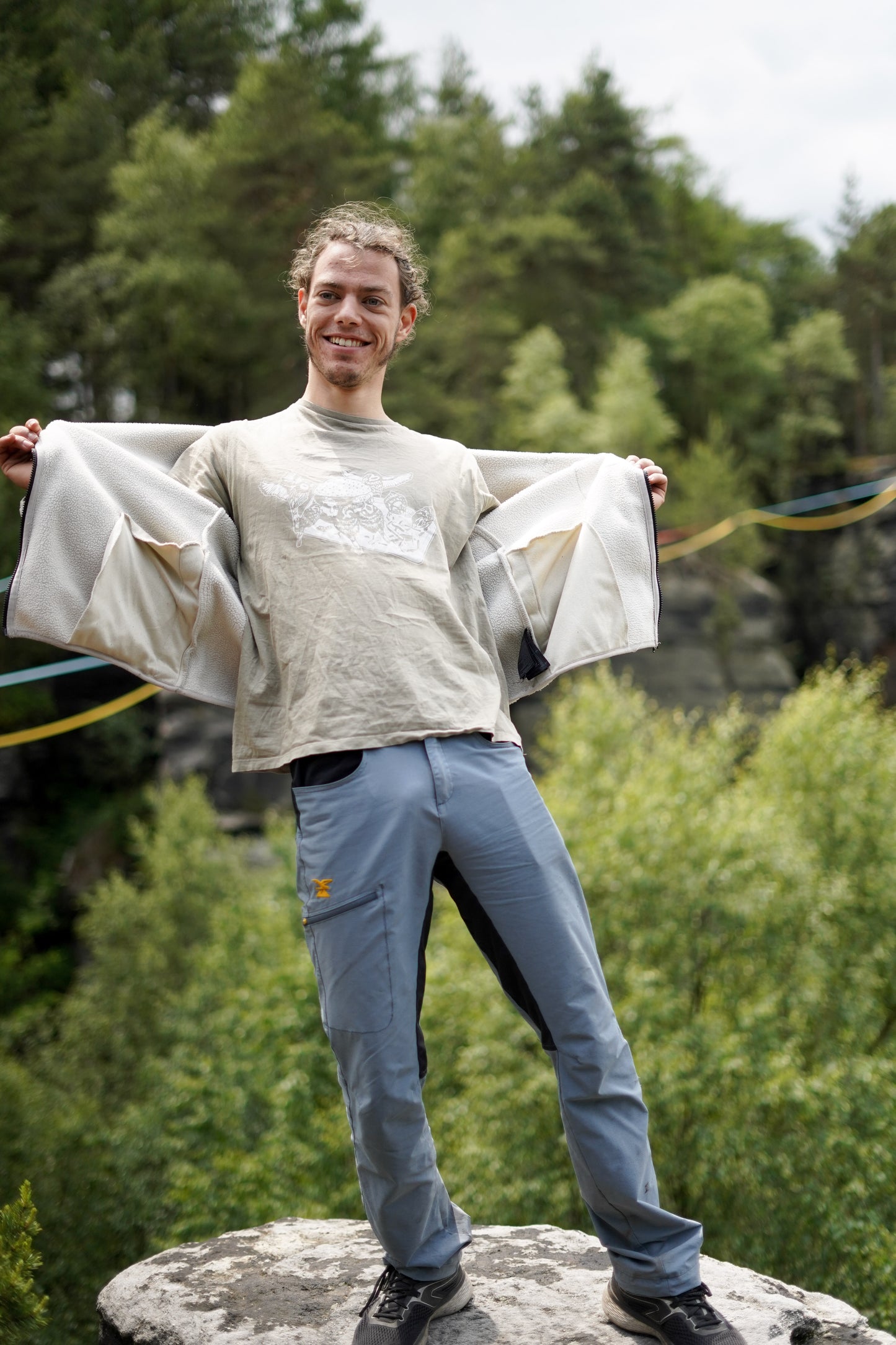 Vögel in der Stadt - geh deinem Hunger nach -  fairtrade Bio-Tshirt für deinen nachhaltigen Hunger