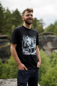 Astro Jazz  – Ein Shirt für alle, die zwischen Kosmos und Chaos denken - fairtrade Bio-Tshirt Herren