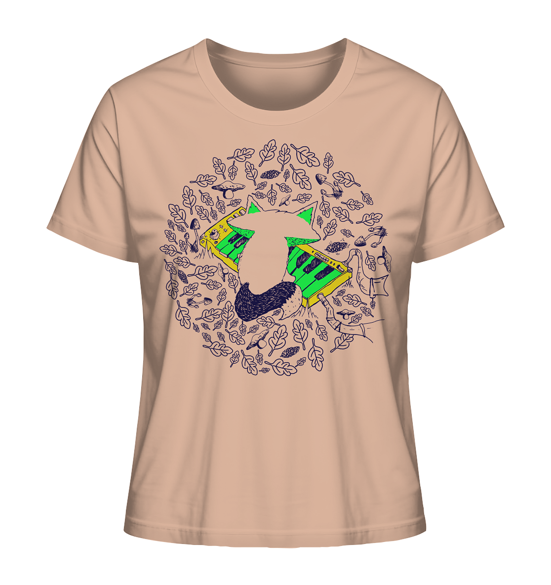 Foxxy Fox  – Fairtrade Bio-Shirt für deinen nachhaltigen Rhythmus - Damen Organic Shirt 3