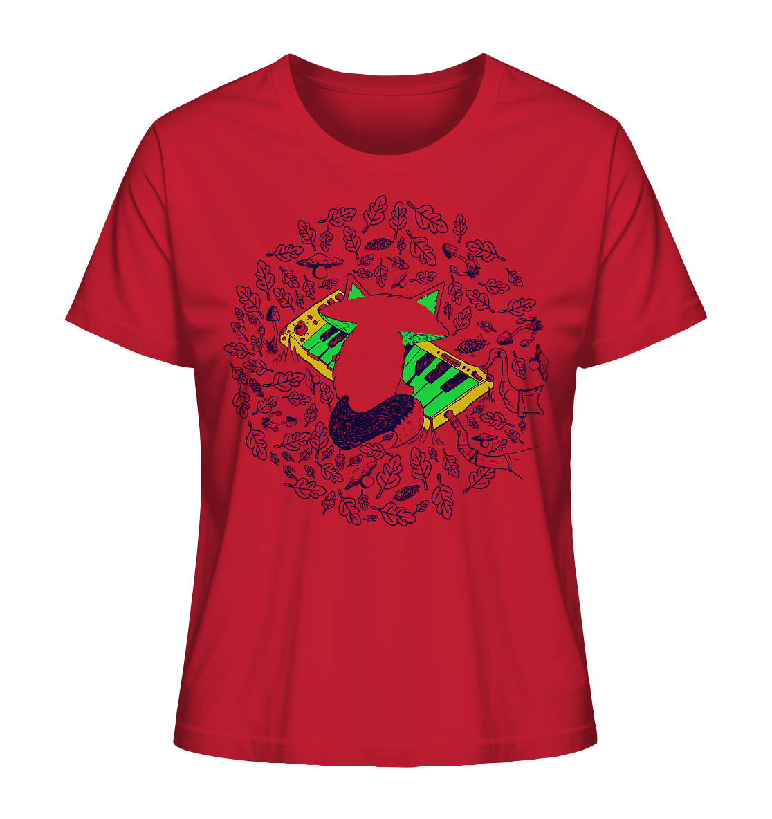 Foxxy Fox  – Fairtrade Bio-Shirt für deinen nachhaltigen Rhythmus - Damen Organic Shirt 4