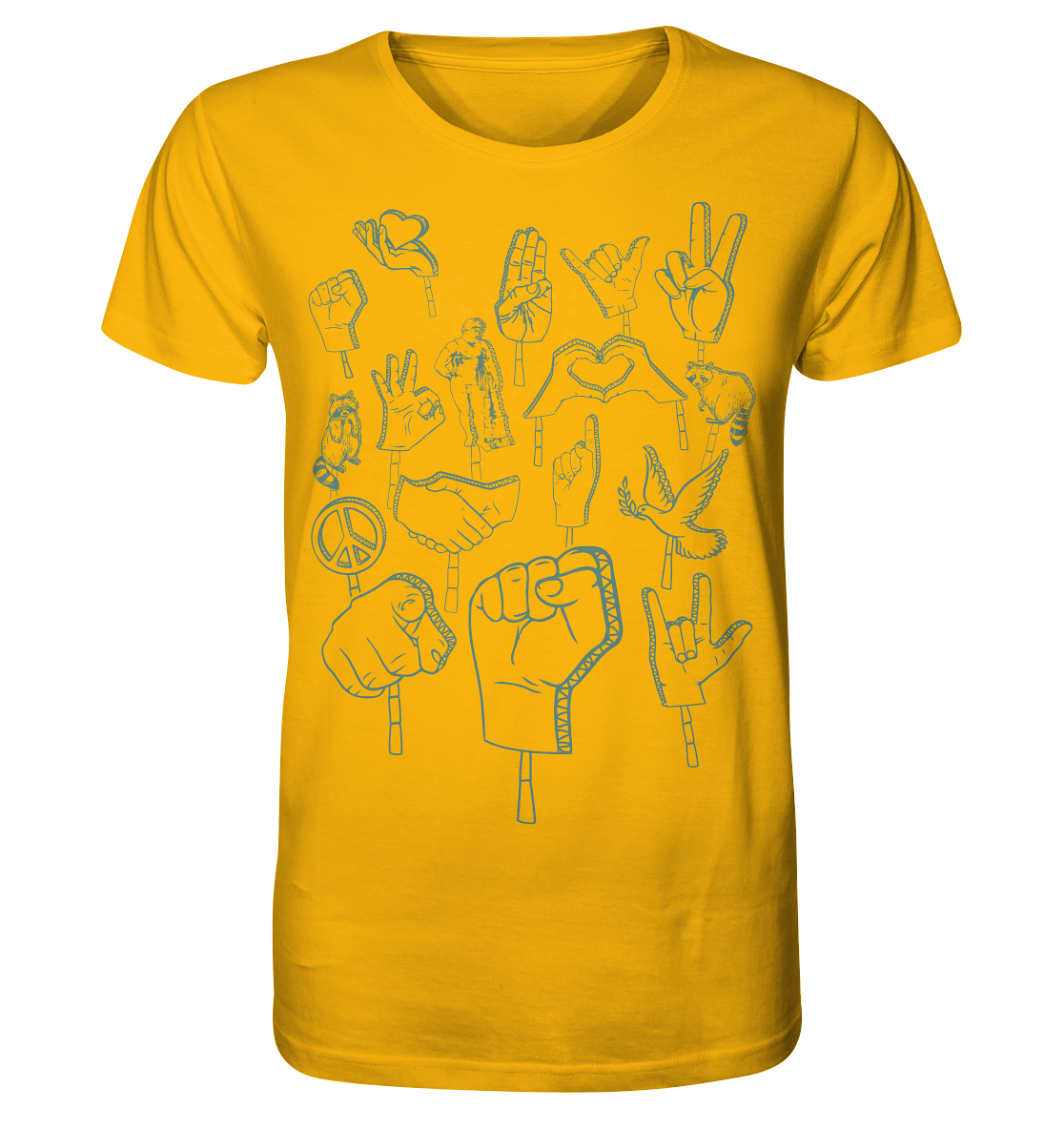 Freedom & Resistance – Fairtrade Bio-Shirt für deinen nachhaltigen Widerstand - Herren Organic Shirt  2