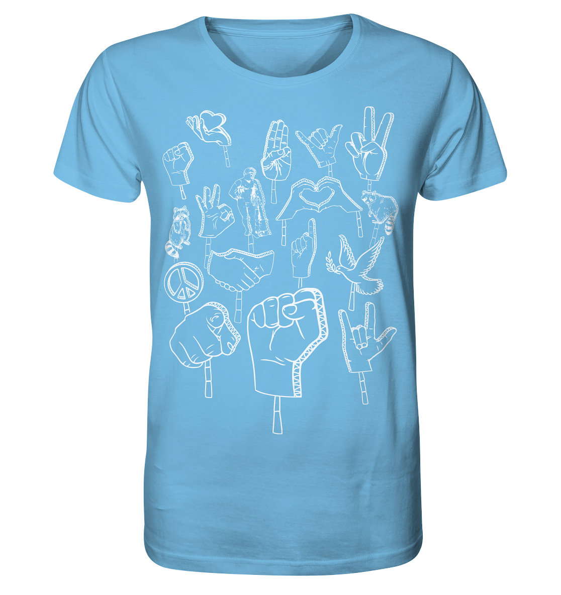 Freedom & Resistance – Fairtrade Bio-Shirt für deinen nachhaltigen Widerstand - Herren Organic Shirt 5