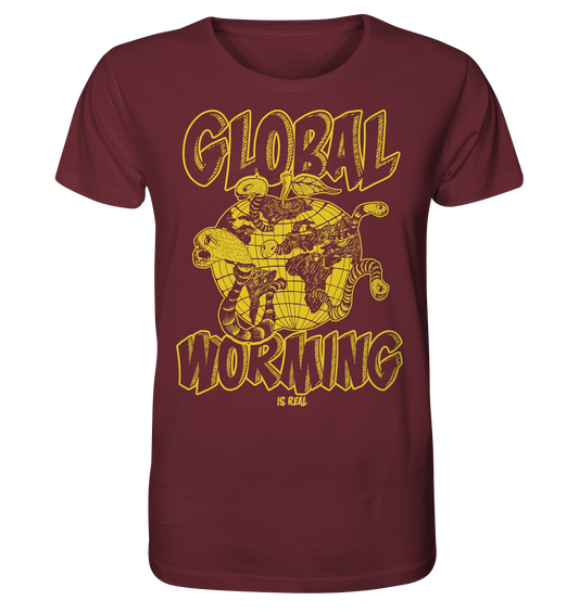 Global Worming - Fairtrade Bio-Shirt für deinen nachhaltigen Aktivismus - Herren Organic Shirt 