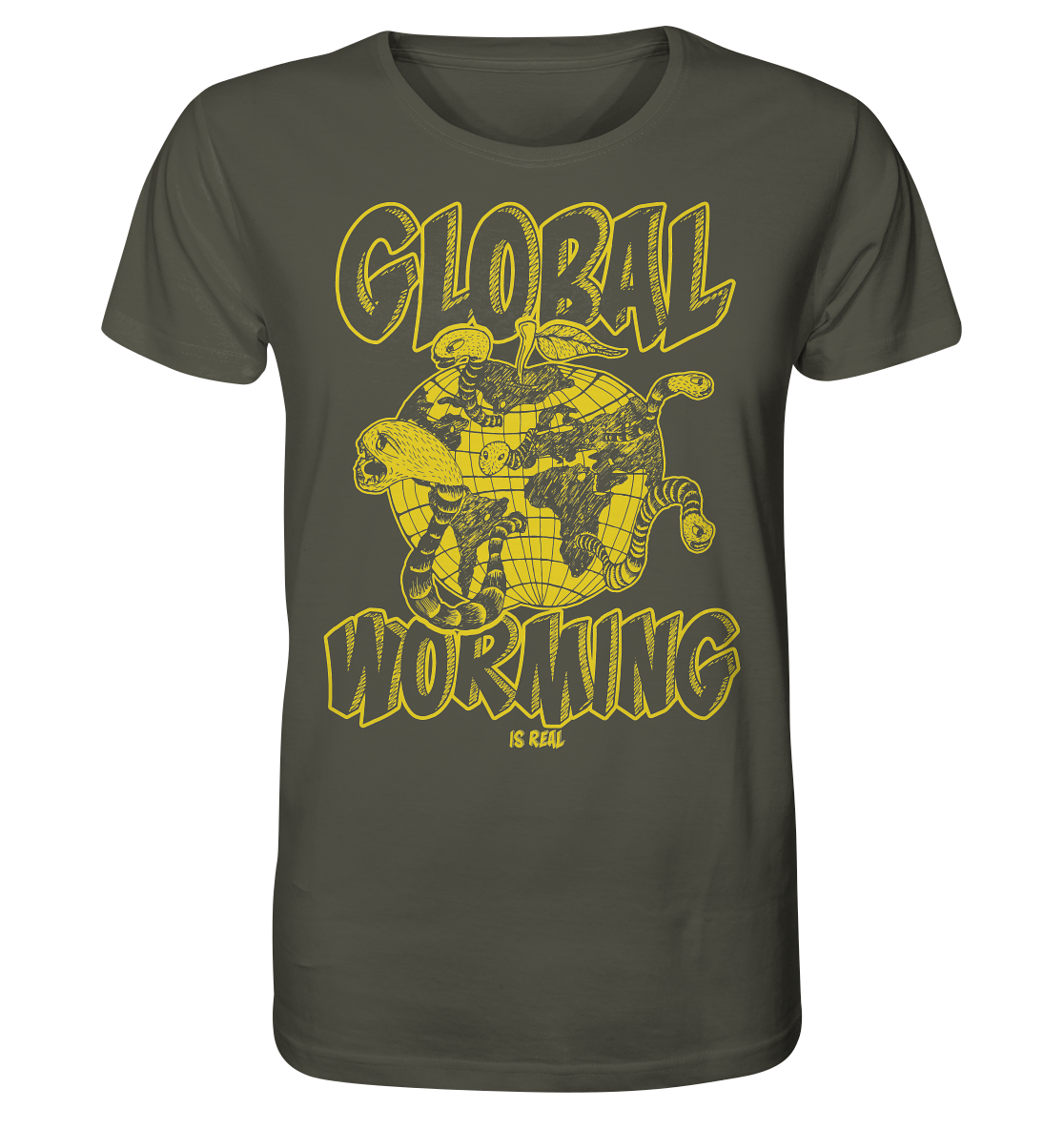 Global Worming - Fairtrade Bio-Shirt für deinen nachhaltigen Aktivismus - Herren Organic Shirt 3