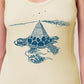 Schildkröte Pyramide Tanktop Damen