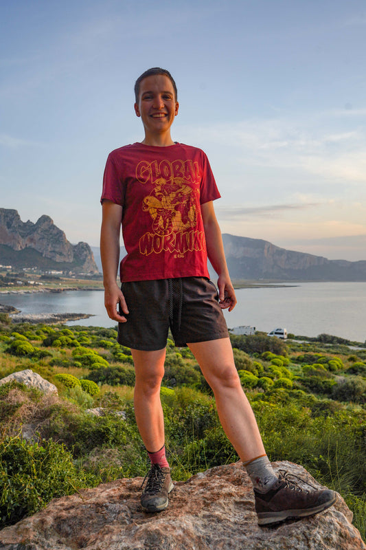 Global Worming - du bist die Veränderung - Fairtrade Bio-Tshirt Herren