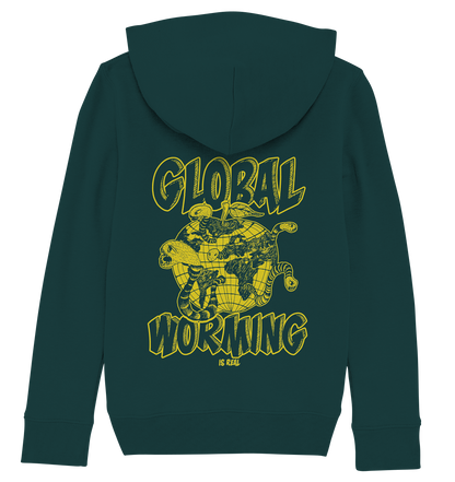 Global Worming- Bio Kinder Pullover - Kids Organic Hoodie