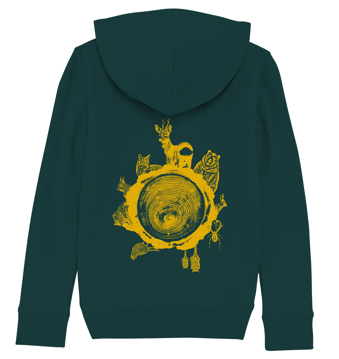 Tiere des Waldes - Kids Organic Hoodie