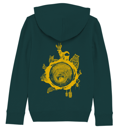Tiere des Waldes - Kids Organic Hoodie