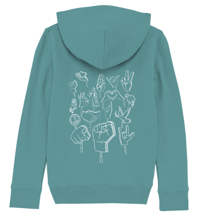 Peace Love Revolution - Kids Organic Hoodie