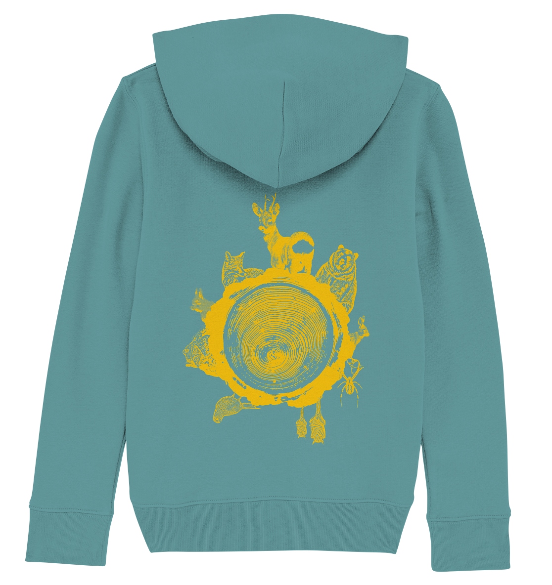 Tiere des Waldes - Kids Organic Hoodie