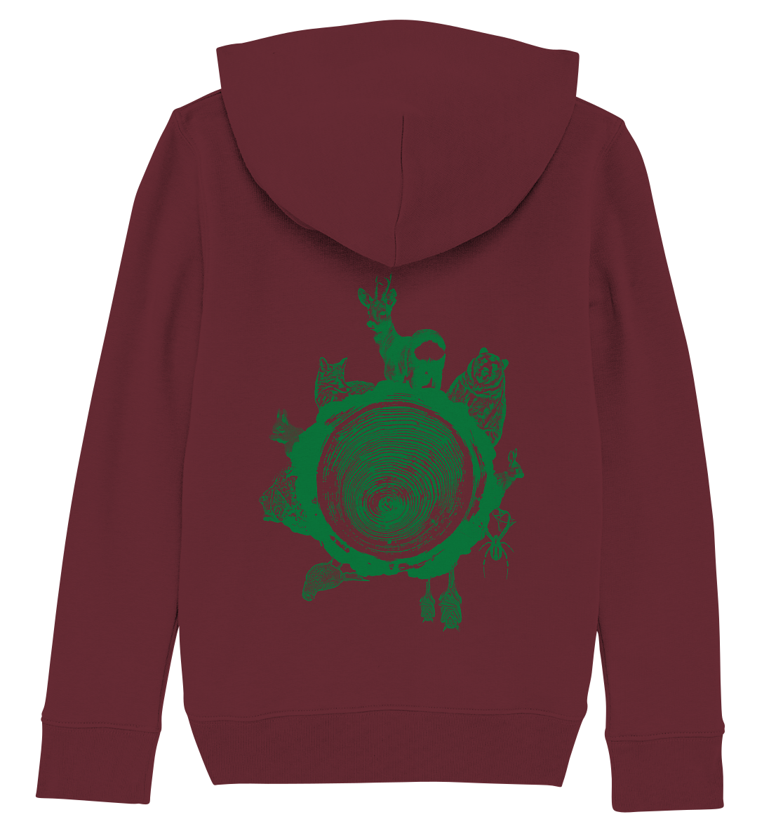 Tiere des Waldes - Kids Organic Hoodie