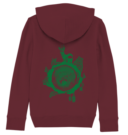Tiere des Waldes - Kids Organic Hoodie