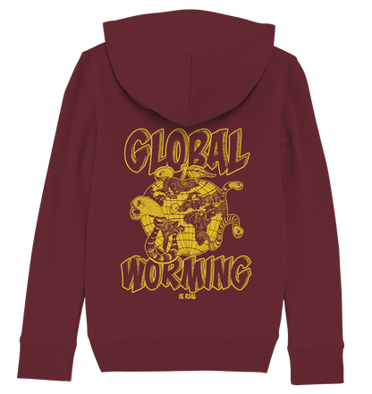 Global Worming- Bio Kinder Pullover - Kids Organic Hoodie