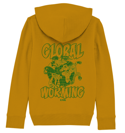 Global Worming- Bio Kinder Pullover - Kids Organic Hoodie