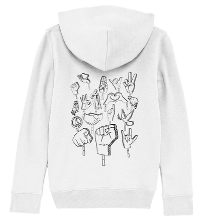 Peace Love Revolution - Kids Organic Hoodie