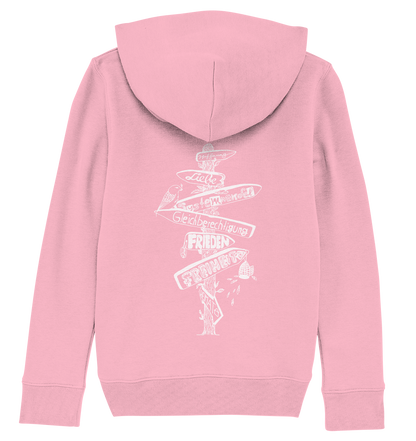 Wegweiser Signpost - Kids Organic Hoodie